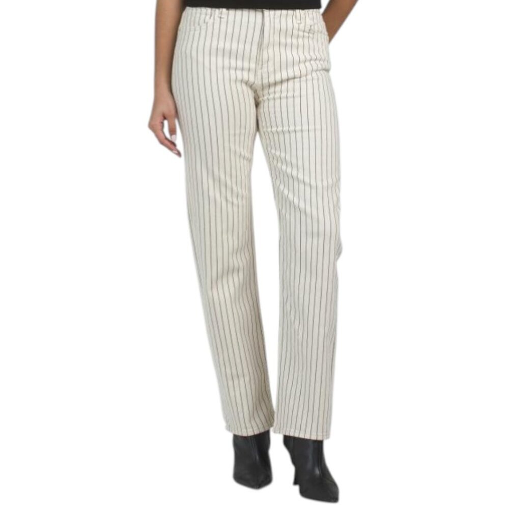HUDSON Remi High Rise Straight Full Length Pants
